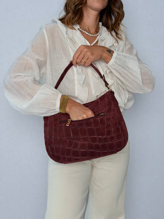 Borsa Marisol Bordeaux