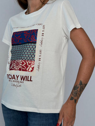 T-Shirt Today Will - Susy Mix