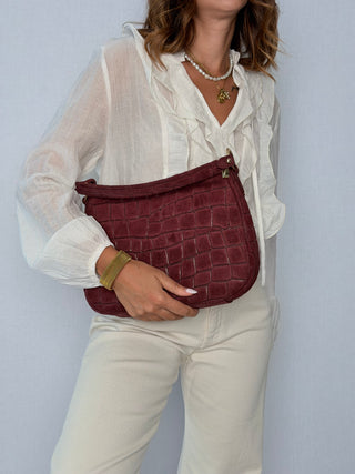 Borsa Marisol Bordeaux