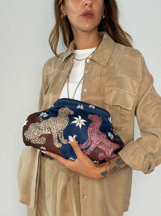POUCH  MOD. LEO BLU