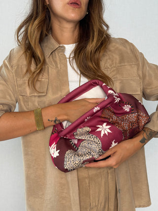 POUCH  MOD. LEO BORDEAUX