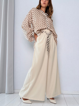 Completo Camicia-Pantalone Atene Beige