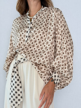 Completo Camicia-Pantalone Atene Beige