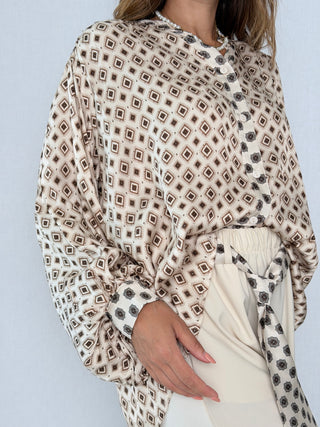 Completo Camicia-Pantalone Atene Beige