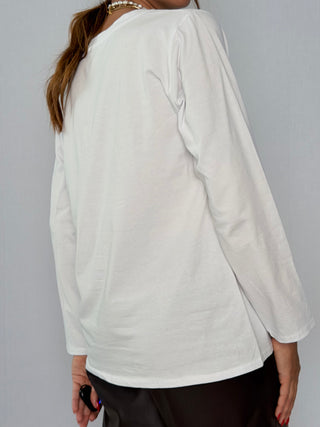 T-Shirt manica lunga Like a Chic