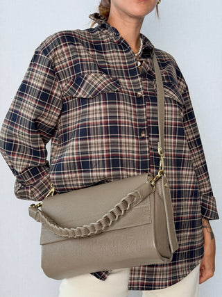 Borsa Floriana Taupe
