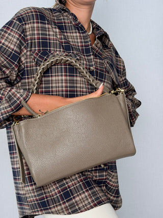 Borsa Floriana Taupe