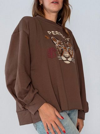 Felpa Tigre Perfect Moro